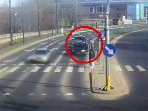 Zatrzymanie nietrzeźwego kierowcy w Olsztynie przez policjanta z Gdyni