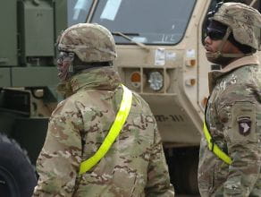 Amerykańska armia rozładowała sprzęt w gdańskim porcie