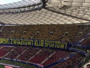 MZKS Arka Gdynia na Stadionie Narodowym w Warszawie 