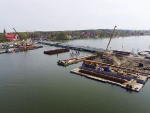 Budowa nowego mostu na Wyspę Sobieszewską