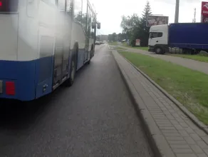Bezmyślny kierowca autobusu