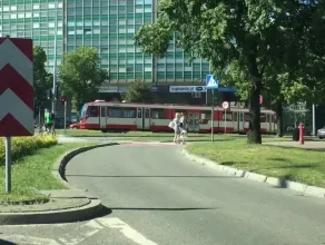 Coś się stało z tramwajami w centrum