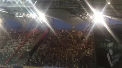 Radość po golu dla Arki na 1:0 w Superpucharze Polski