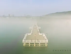 Trójmiejskie mgły z lotu ptaka