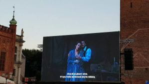 Mimi i Rodolfo w "Cyganerii" na Targu Węglowym