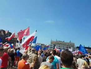 Lech Wałęsa w Gdańsku 22 lipca Gdańsk