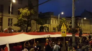 Największa biało-czerwona flaga w Polsce