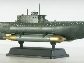 Modele niemieckich i rosyjskich okrętów Michała