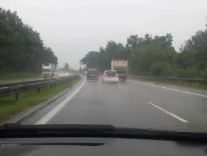Obwodnica w stronę Gdańsk od Osowy do Karczemek przejezdna