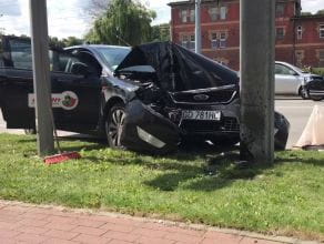 Wypadek w centrum Gdańska - Podwale Grodzkie