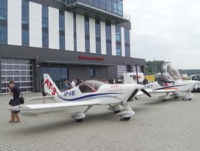 AeroBaltic - park maszyn na gdyńskim lotnisku