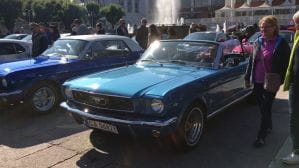 Wystawa Fordów Mustangów w Sopocie