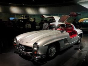 Z wizytą w muzeum Mercedesa