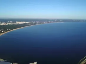 Gdańsk widziany od morza
