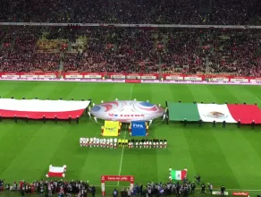 Prezentacja piłkarzy i hymn Meksyku