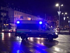 Korek na skutek demonstracji w GdaÅ„sku