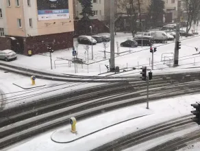 Zima zawitała do Gdyni