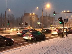 Trudna sytuacja drogowa w centrum Gdyni