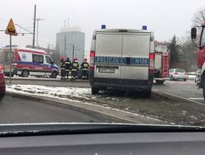 Wypadek na Rondzie Ofiar Katynia w Gdańsku