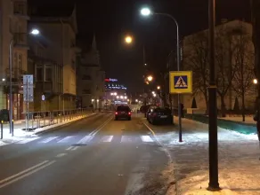 Nowe oświetlenie LED na przejściach dla pieszych w Sopocie
