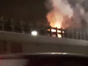 Pożar auta na Armii Krajowej
