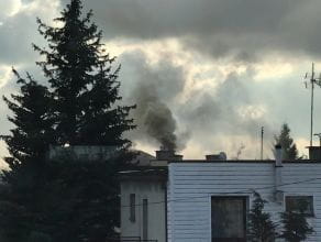 Codzienność w Osowej - dym z kominów