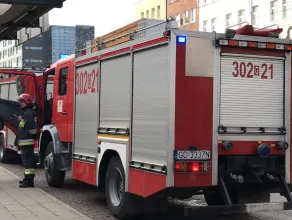 Straż pożarna wezwana do szpitala wojewódzkiego