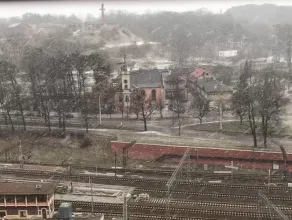 Śnieg dotarł do Gdańska. Grube płatki