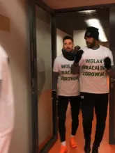 Lechia wspiera Rafała Wolskiego przed meczem