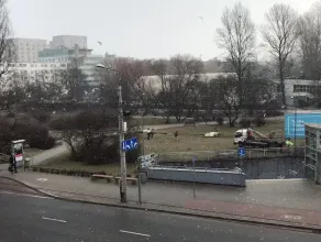 Śnieżny początek astronomicznej wiosny w Gdyni