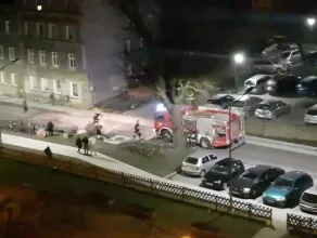 Koniec akcji strażaków na ulicy Szarej
