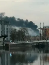 Pożar w Gdańsku