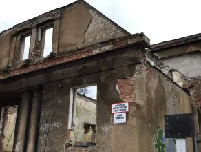 Zrujnowana willa w Gdyni