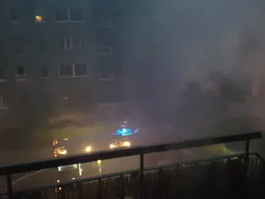 Pożar piwnicy na ul. Konopnickiej
