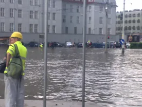 Potop przy Forum Gdańsk