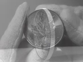Liść klonu - wyjątkowa moneta bulionowa 
