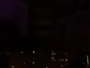 Burza w Gdyni  nagrana z Witomina z 10 piętra