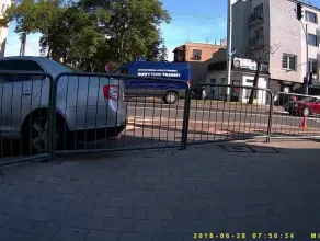 Wypadek na ul. Wielkopolskiej w Gdyni