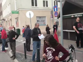 Protest pod gdańskim sądem