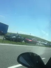 Wypadek na A1 w stronę Gdańska 