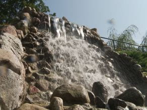 Wodospad w Zoo - najwyższy w Trójmieście