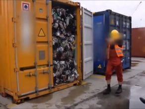 Konfiskata przeszło 1000 ton odpadów z Wielkiej Brytanii