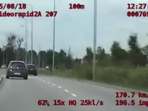 Z zakazem sądowym jechał 170 km/h