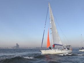Jacht Lady Dana 44 wrócił do Gdyni po opłynięciu ziemi