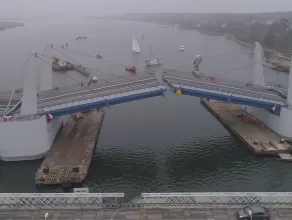 Most Sobieszewski oficjalnie otwarty!