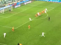 Michał Nalepa strzela gola na 3:2 