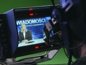 Nowe studio telewizyjne na Uniwersytecie Gdańskim