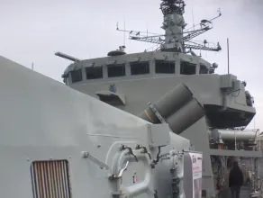 Zwiedzanie okrętu Royal Navy HMS Westminster w Gdyni