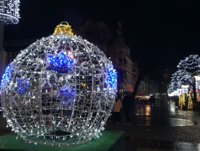 Świąteczne iluminacje w Sopocie