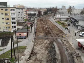 Przebudowa trasy tramwajowej na Stogach